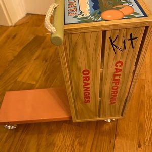 American Girl Doll Kit’s Orange Crate Scooter